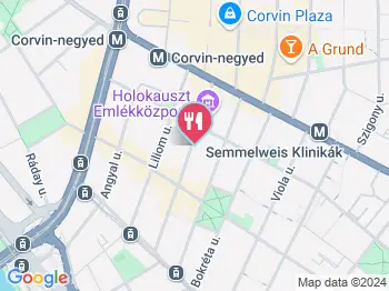 Hearty Vegan Cakes Budapest a térképen