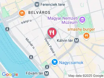 Hecserli Café Budapest a térképen