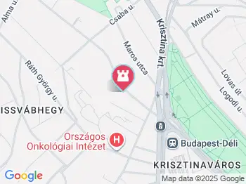 Hegyvidék Galéria Budapest a térképen