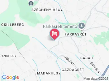 Helios Panzió Budapest a térképen