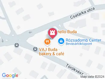 Hello Buda Winterland Budapest a térképen