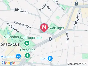 Hello Paleo - Mechwart Liget Budapest a térképen