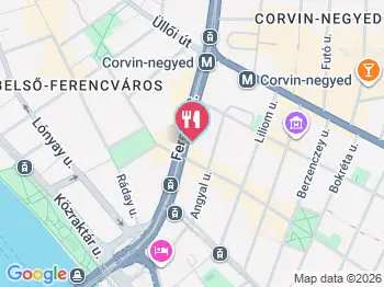 Hello Pho Budapest a térképen