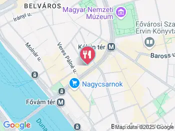 Hey Bao Budapest a térképen