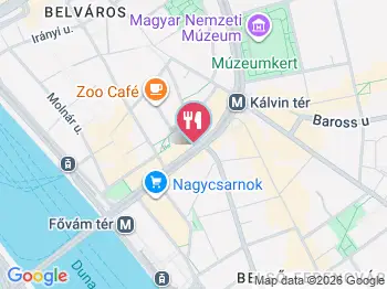 Hi Bing Budapest a térképen