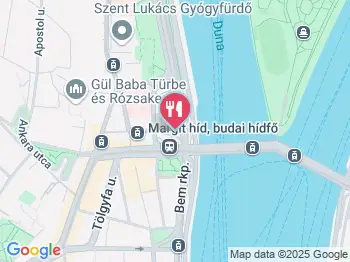 Híd Bistro Budapest a térképen