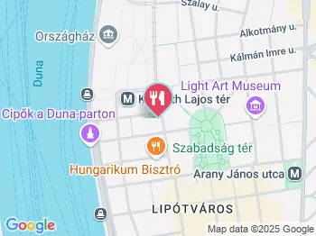 Himba Kitchen Budapest a térképen