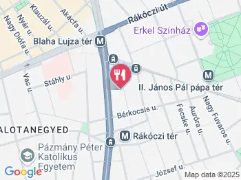 Hintaló Iszoda Budapest a térképen