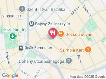 Hivatal Kávézó Budapest a térképen