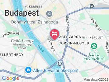 HoBar - The Hostel Bar Budapest a térképen