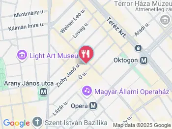 Hoff House Budapest a térképen