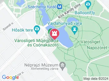 Hoki Múzeum Budapest a térképen