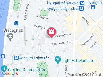 Hold utcai református templom Budapest a térképen