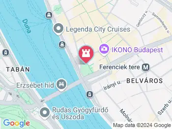 A holodomor áldozatainak emlékműve Budapest a térképen