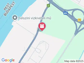 Homoktövis tanösvény Budapest a térképen