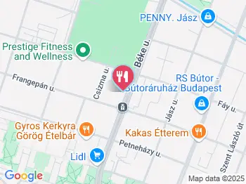 Hong Kong Étterem - Béke út Budapest a térképen