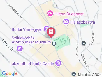 Honvéd szobor Budapest a térképen