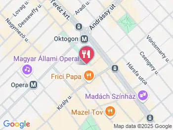 Hooters Budapest Budapest a térképen