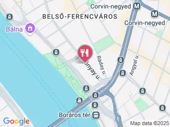 Hópihe Cukrászda Budapest a térképen