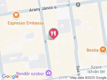 Hoppá Bistro Budapest a térképen