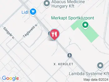 Horizont Brewing Budapest a térképen