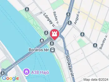 A Horthyligetre hurcoltak emlékműve Budapest a térképen