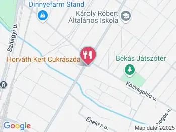 Horváth Kert Cukrászda Budapest a térképen