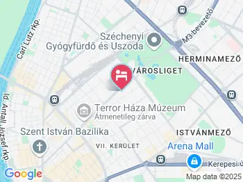 Mamaison Hotel Andrássy Budapest a térképen