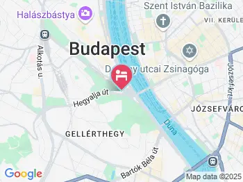 Rácz Hotel & Thermal Spa Budapest a térképen