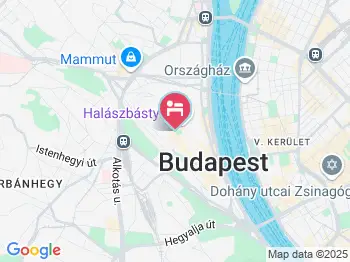 Burg Hotel Budapest Budapest a térképen