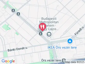 Laguna Étterem Budapest a térképen