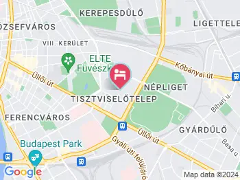 Hotel Gloria Budapest City Center Budapest a térképen