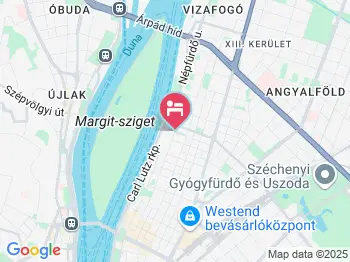 Danubius Health Spa Resort Helia Budapest a térképen