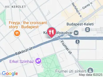 Hotel Hungaria City Center - Fiáker Étterem Budapest a térképen