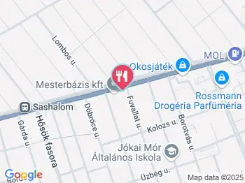 Hotel Krisztina Étterme Budapest a térképen