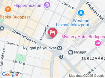 Hotel Metro Budapest a térképen