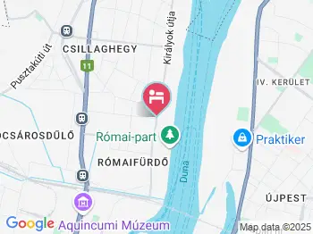 Hotel Monte Christo Budapest a térképen