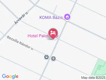 Hotel Palota Budapest a térképen