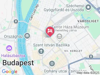 Radisson Blu Béke Hotel Budapest a térképen