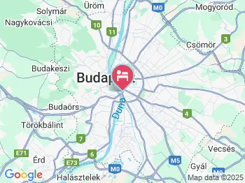 Hotel Swing City Budapest a térképen