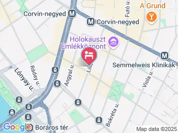Hotel Thomas Budapest a térképen
