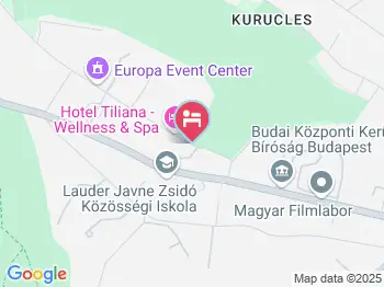 The Hotel Unforgettable - Hotel Tiliana by Homoky Hotels Budapest a térképen