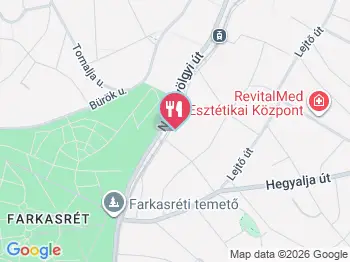 Hotel Walzer Étterme Budapest a térképen