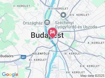Boutique Hotel Budapest Budapest a térképen
