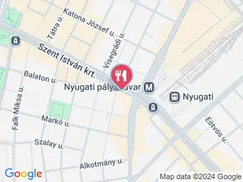 Hoy Kmon Ázsiai Étterem Budapest a térképen