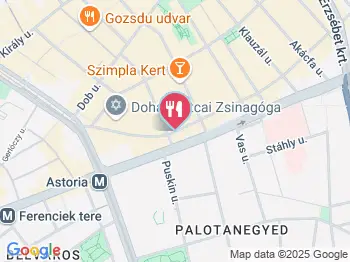 Hpnotiq Bár Budapest a térképen