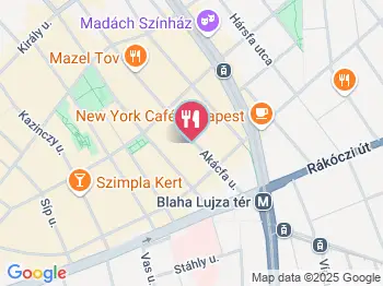 Hu Lu Lu Akácfa Budapest a térképen