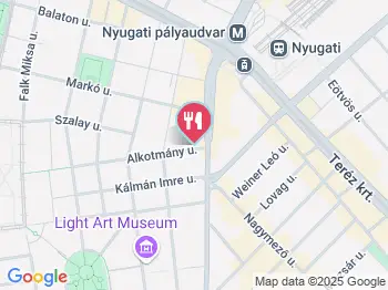 Hummusbar - Alkotmány utca Budapest a térképen