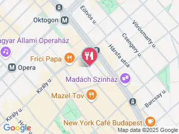 Hummusbar - Kertész utca Budapest a térképen