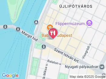 Hummusbar - Hollán Ernő utca Budapest a térképen